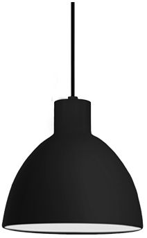 Image 2 Kuzco Chroma LED 6-in Black Pendant more views
