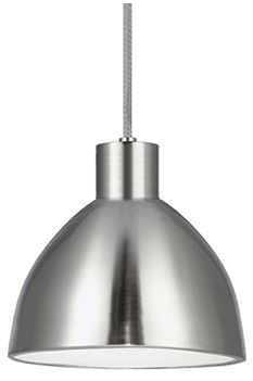Image 2 Kuzco Chroma LED 6-in Brushed Nickel Pendant more views