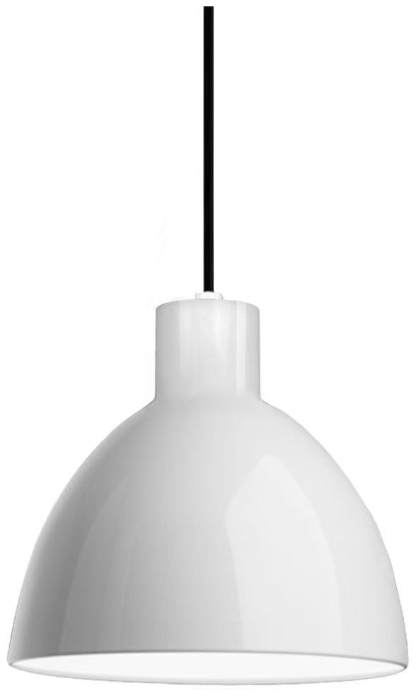 Image 2 Kuzco Chroma LED 6-in Glossy White Pendant