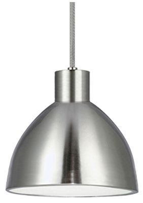 Image 2 Kuzco Chroma LED 9-in Brushed Nickel Pendant more views