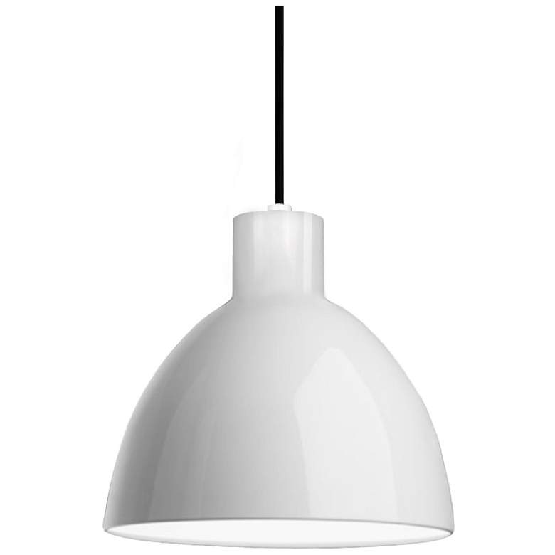 Image 1 Kuzco Chroma LED 9-in Brushed Nickel Pendant