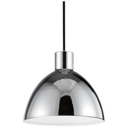 Kuzco Chroma LED 9-in Chrome Pendant