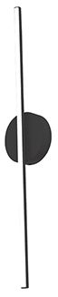 Image 4 Kuzco Chute LED 35-in Black Wall Sconce more views