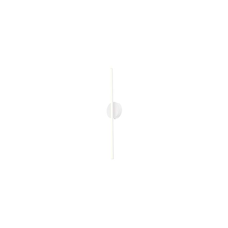 Image 2 Kuzco Chute LED 35-in White Wall Sconce more views