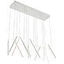 2_Kuzco Chute LED 40-in White Linear Pendant