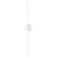 Kuzco Chute LED 47-in White Wall Sconce