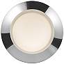 1_Kuzco Cleo LED 9-in Chrome/Opal Glass Wall Sconce
