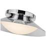 5_Kuzco Cleo LED 9-in Chrome/Opal Glass Wall Sconce more views