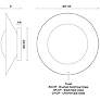 6_Kuzco Cleo LED 9-in Chrome/Opal Glass Wall Sconce more views
