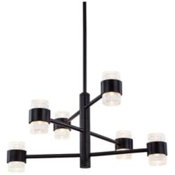 Kuzco Copenhagen LED 24-in (3 Tier) Black Exterior Pendant