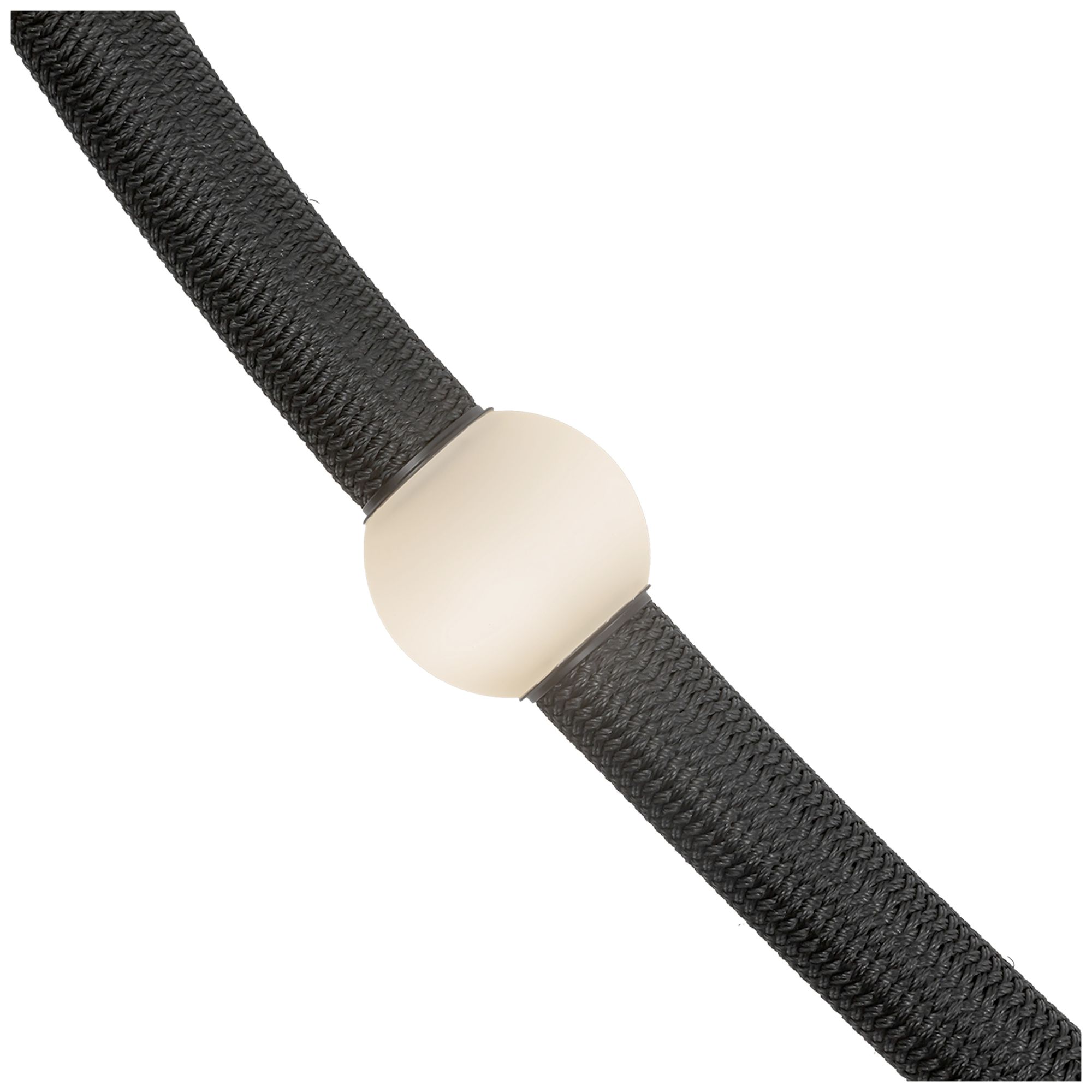 Image 4 Kuzco Corda LED 17-ft Black/Opal Glass Pendant more views