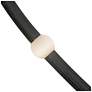 4_Kuzco Corda LED 17-ft Black/Opal Glass Pendant more views