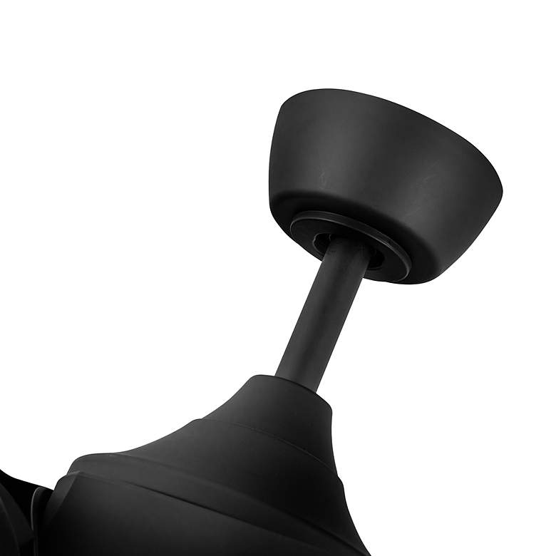 Image 5 Kuzco Coronado LED 56-in Matte Black Ceiling Fan more views