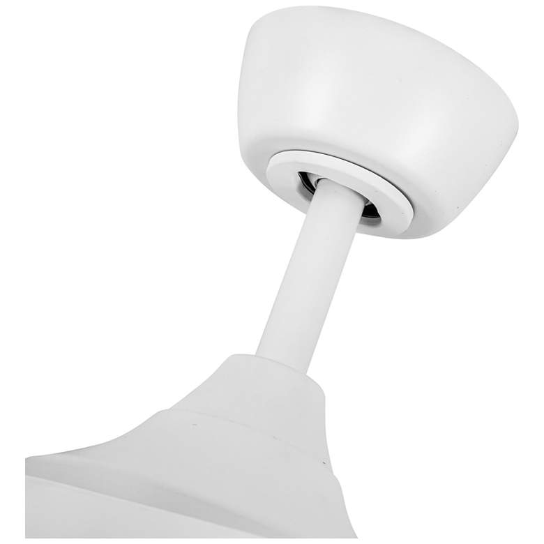 Image 5 Kuzco Coronado LED 56-in Matte White Ceiling Fan more views