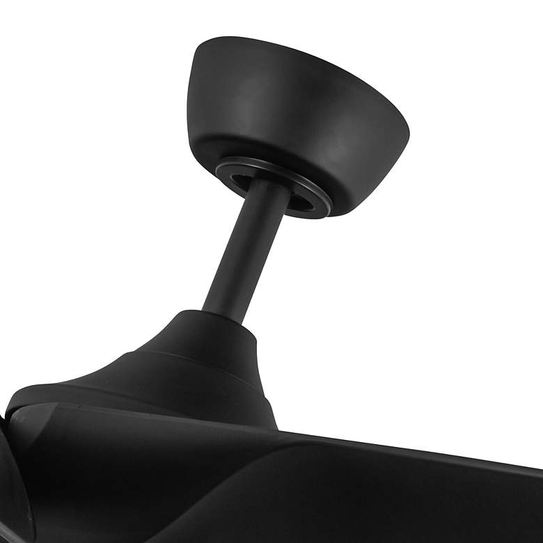 Image 5 Kuzco Coronado LED 60-in Matte Black Ceiling Fan more views