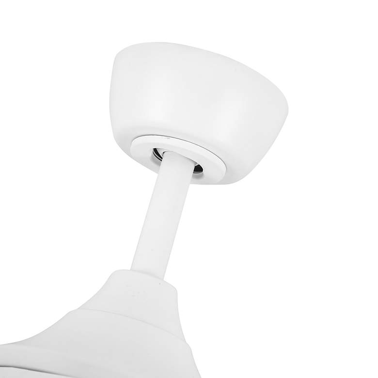 Image 5 Kuzco Coronado LED 60-in Matte White Ceiling Fan more views