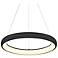 Kuzco Cortana LED 24-in Black Pendant