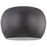 1_Kuzco Croft LED 14-in Black/White Flush Mount