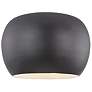 2_Kuzco Croft LED 14-in Black/White Flush Mount more views
