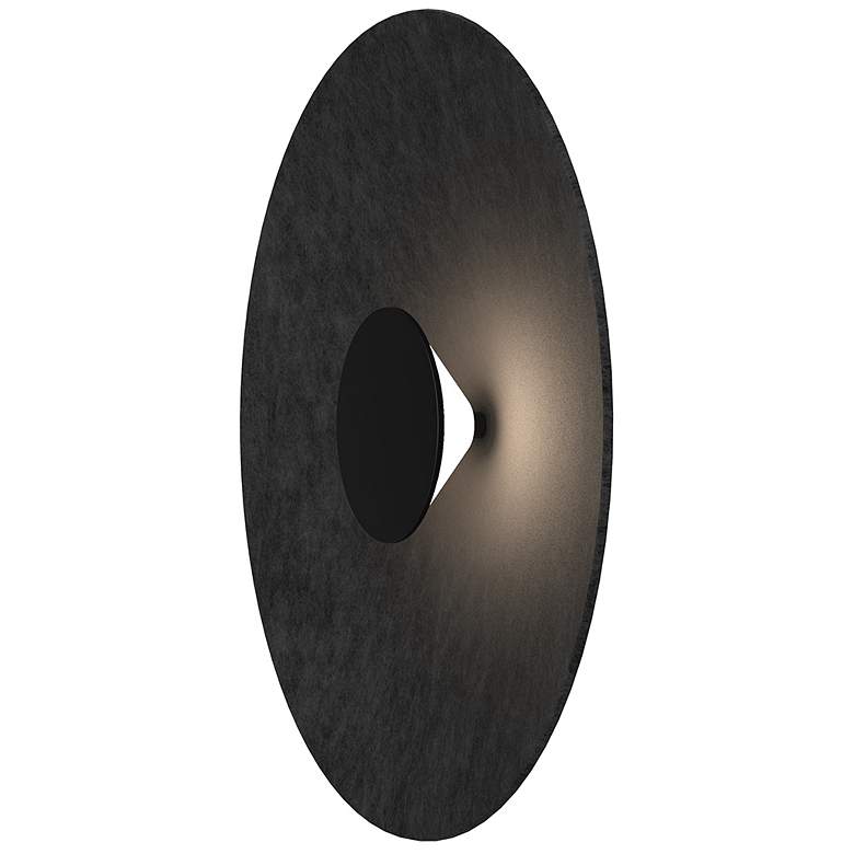 Image 3 Kuzco Cruz LED 15-in Felt - Gray Wall Sconce more views