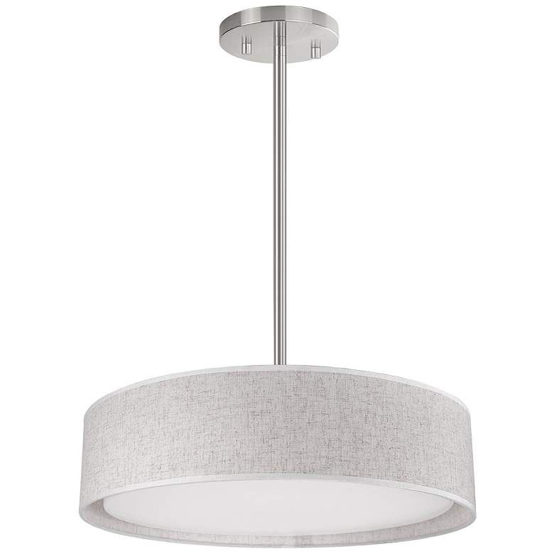 Image 1 Kuzco Dalton LED 16-in Beige Pendant