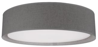Image 2 Kuzco Dalton LED 16-in Gray Flush Mount more views
