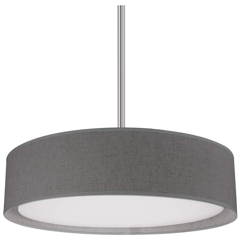 Image 1 Kuzco Dalton LED 16-in Gray Pendant