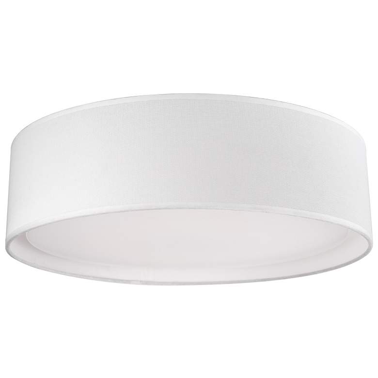 Image 1 Kuzco Dalton LED 16-in White Flush Mount
