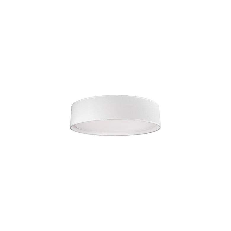 Image 2 Kuzco Dalton LED 16-in White Flush Mount more views