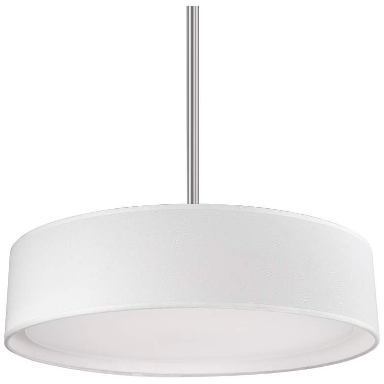 Image 1 Kuzco Dalton LED 16-in White Pendant