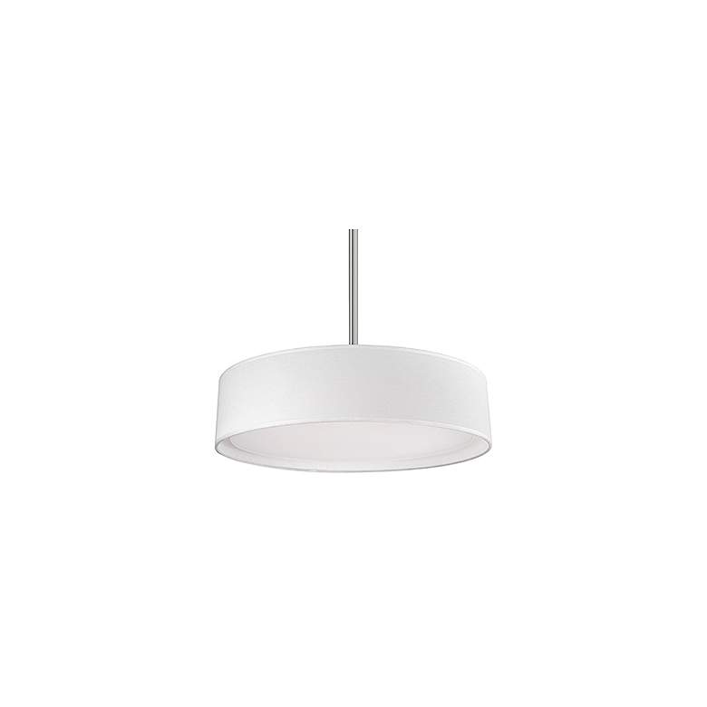 Image 2 Kuzco Dalton LED 16-in White Pendant more views