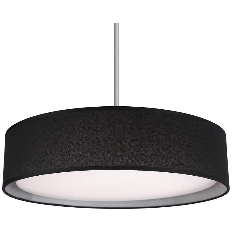 Image 1 Kuzco Dalton LED 20-in Black Pendant