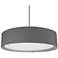 Kuzco Dalton LED 20-in Gray Pendant