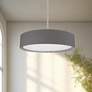 1_Kuzco Dalton LED 20-in Gray Pendant