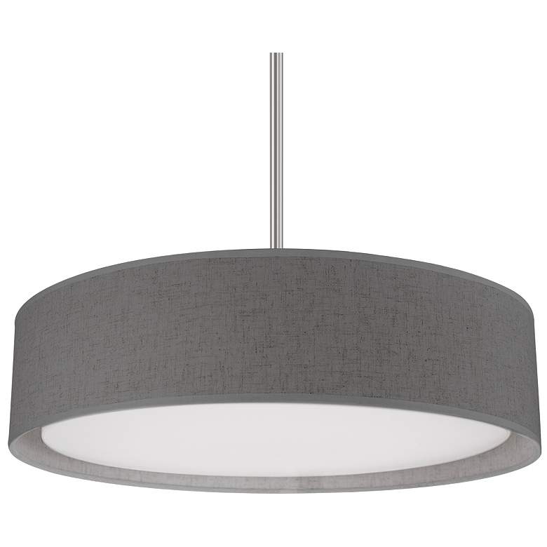 Image 1 Kuzco Dalton LED 20-in Gray Pendant