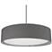 Kuzco Dalton LED 20-in Gray Pendant