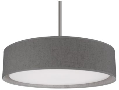 Image 2 Kuzco Dalton LED 20-in Gray Pendant more views