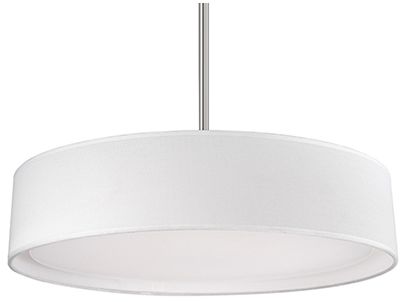 Image 2 Kuzco Dalton LED 20-in White Pendant more views