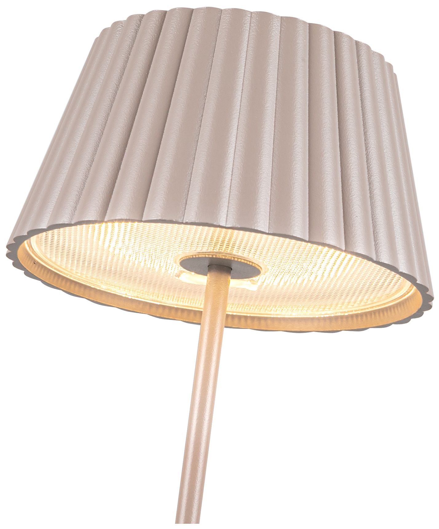 Image 3 Kuzco Dario LED 5-in Moonstone Gray LED Table Lamp more views
