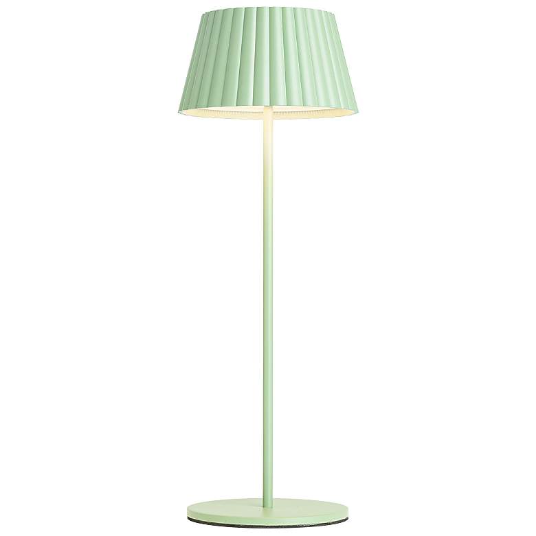 Image 1 Kuzco Dario LED 5-in Sage Green LED Table Lamp