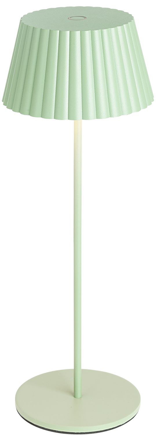 Image 2 Kuzco Dario LED 5-in Sage Green LED Table Lamp more views