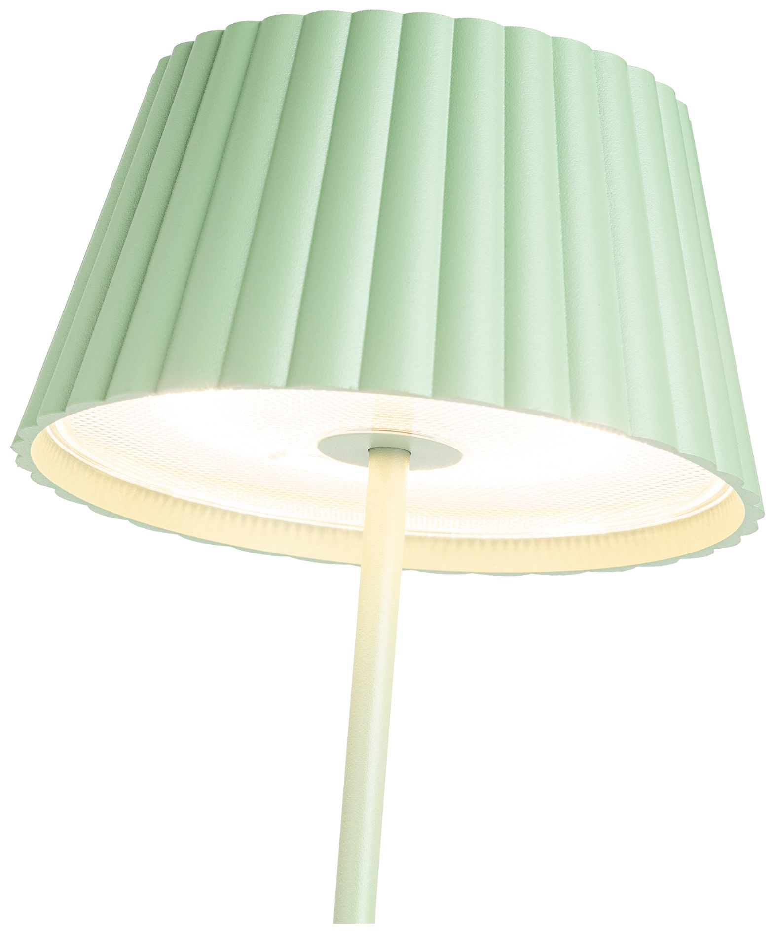 Image 3 Kuzco Dario LED 5-in Sage Green LED Table Lamp more views
