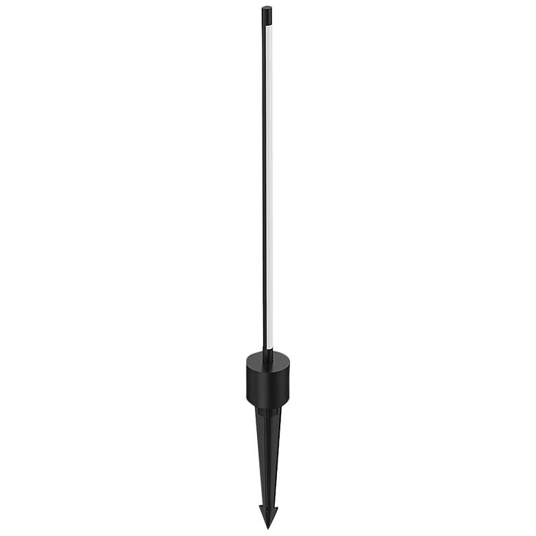 Image 1 Kuzco Dorian 20" High Black Aluminum LED Outdoor Path Light