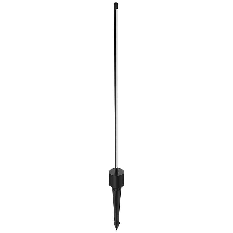 Image 1 Kuzco Dorian 26" High Black Aluminum LED Outdoor Path Light
