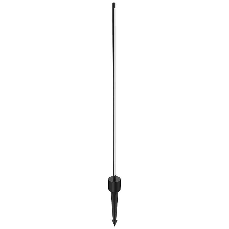 Image 1 Kuzco Dorian 32" High Black Aluminum LED Outdoor Path Light