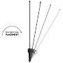 2_Kuzco Dorian 32" High Black Aluminum LED Outdoor Path Light more views