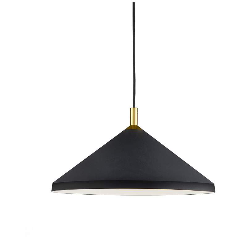 Image 1 Kuzco Dorothy 18-in Black With Gold Detail Pendants