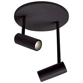 Image1 of Kuzco Downey LED 2-in Black Semi-Flush Mount