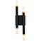 Kuzco Draven LED 5-in Black Wall Sconce