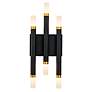 2_Kuzco Draven LED 7-in Black Wall Sconce more views